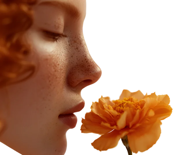 Seitenprofil einer Frau mit Fokus auf die Nase – funktionelle Nasen-OP zur Verbesserung der Atmung